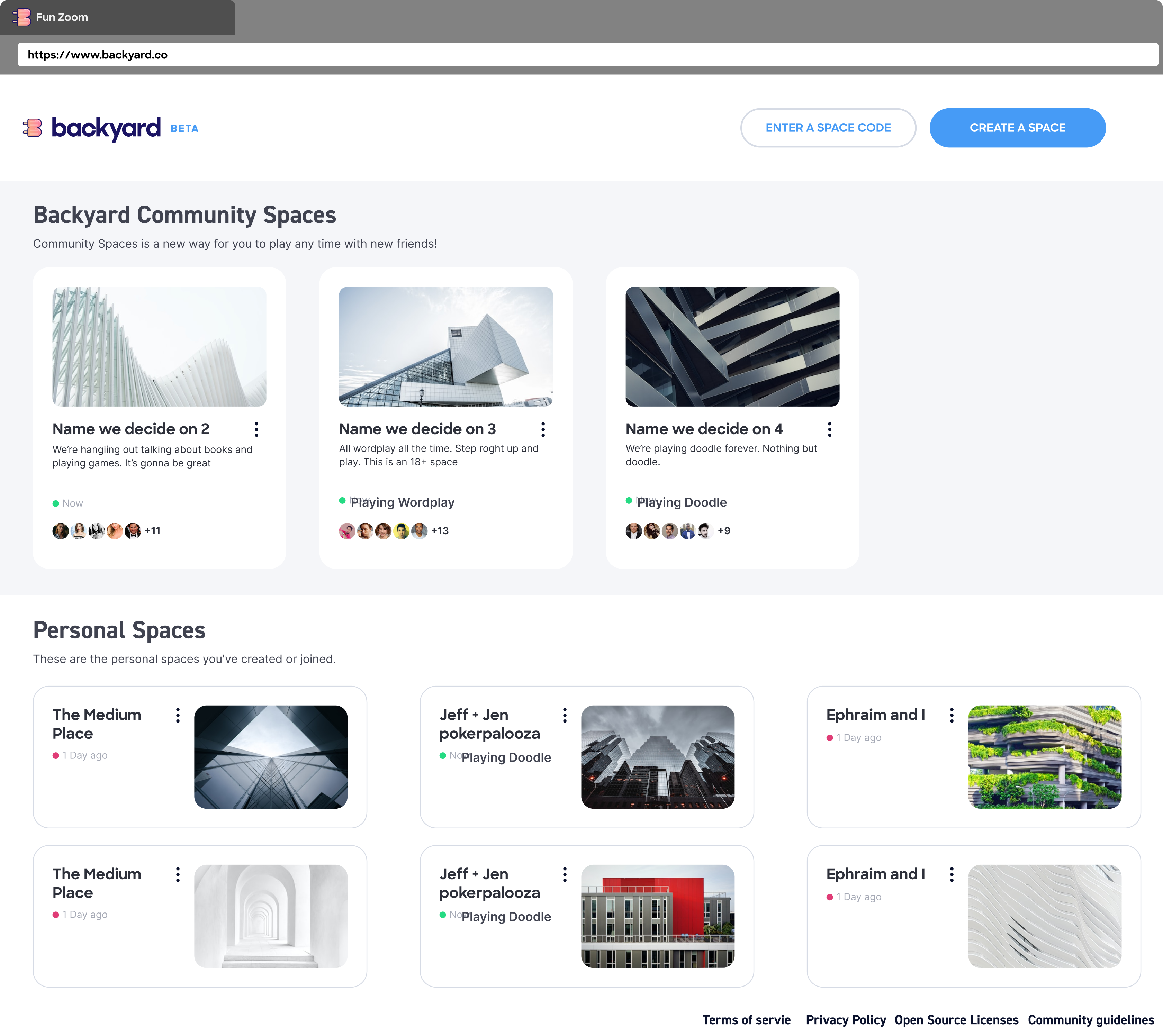 Discord work example