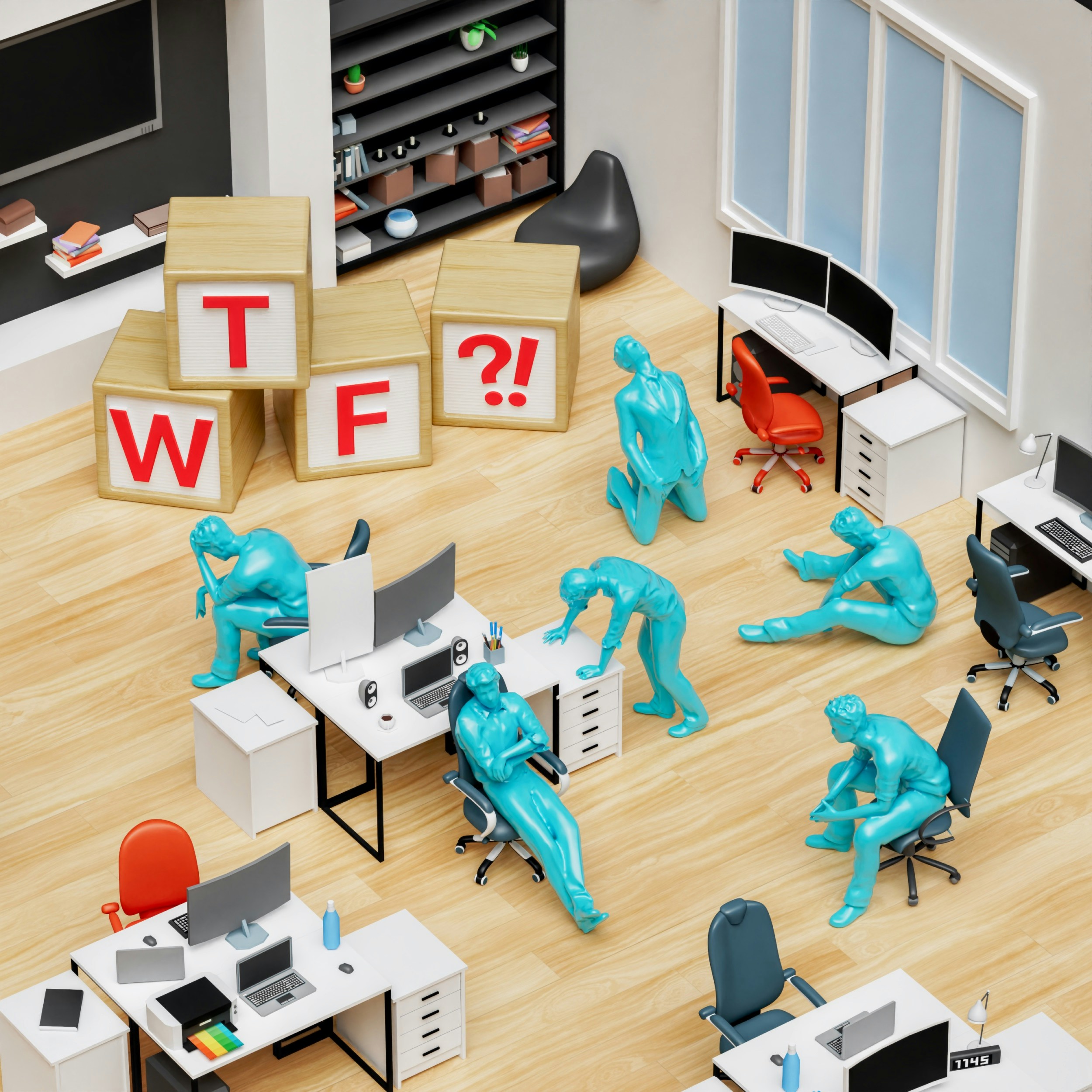 the mess becomes the message